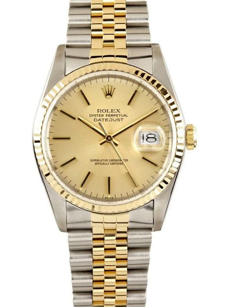 rolex datejust 36mm champagne dial|Rolex Datejust 41mm two tone.